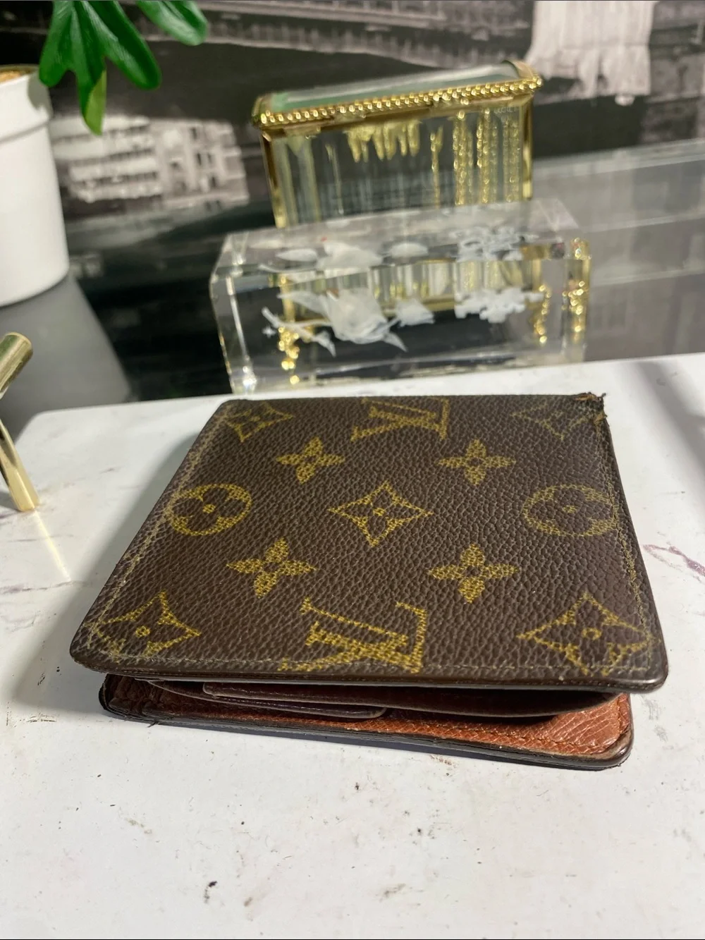 Authentic Louis Vuitton Monogram Marco Wallet